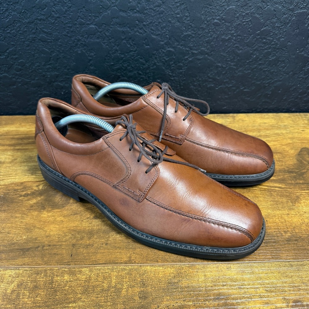 Johnston & Murphy XC4 20-8990 Brown Leather Waterproof Derby Mens 10M